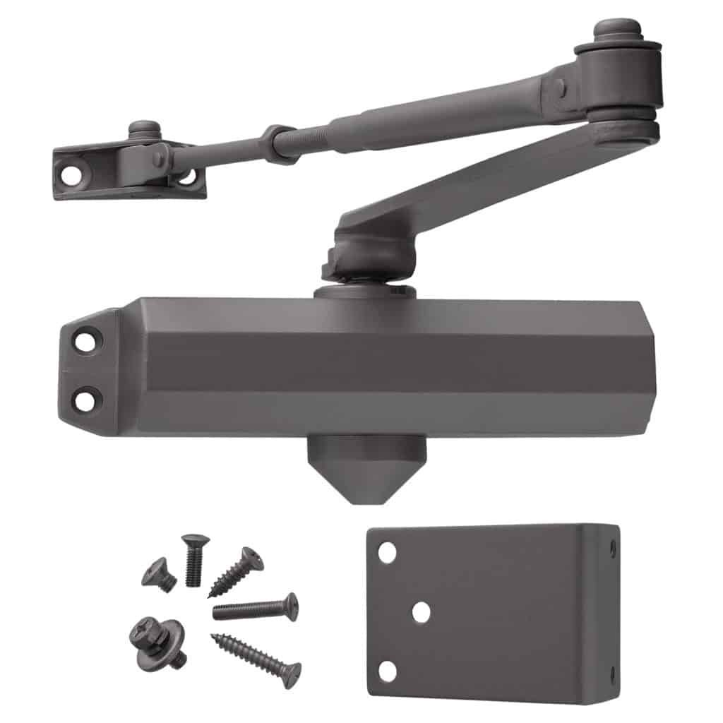 Standard Duty Adjustable Commercial Door Closer Homebuilders Hardware